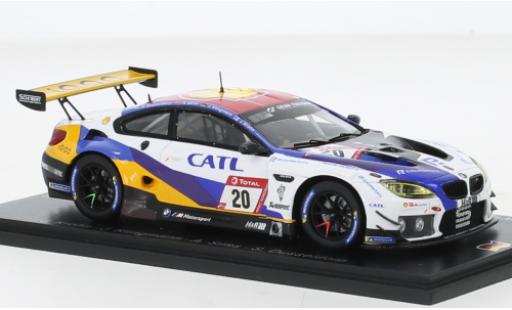 Diecast model cars Bmw M6 GT3 No.20 Schubert Motorsport CATL 24h Nuerburgring 2021 1/43 Spark