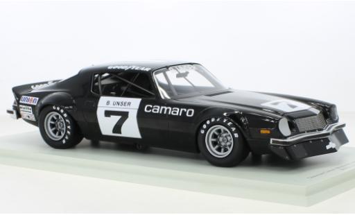 Diecast model cars Chevrolet Camaro IROC No.7 Michigan 1974 1/18 Spark