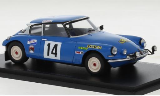 Diecast model cars Citroen DS course 21 Proto No.14 Rally Marokko 1969 1/43 Spark