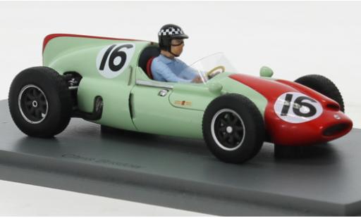 Diecast model cars Cooper T51 course No.16 formula 1 GP Monaco 1960 1/43 Spark
