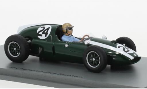 Diecast model cars Cooper T51 course No.24 formula 1 GP Monaco 1959 1/43 Spark