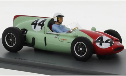 Diecast model cars Cooper T51 course No.44 formula 1 GP Frankreich 1960 1/43 Spark