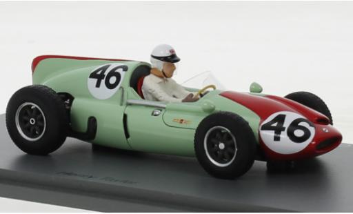 Diecast model cars Cooper T51 course No.46 formula 1 GP Frankreich 1960 1/43 Spark