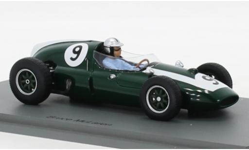 Diecast model cars Cooper T51 course No.9 formula 1 GP USA 1959 1/43 Spark