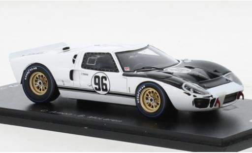 Diecast model cars Ford GT40 Mk II RHD No.96 24h Daytona 1966 1/43 Spark
