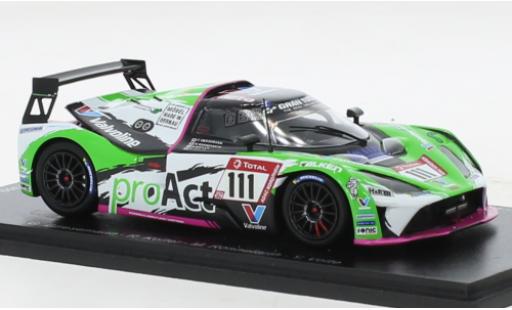 Diecast model cars KTM X-Bow GT4 KTM X-BOW No.111 Teichmann Racing GmbH 24h N&Atilde;&frac14;rburgring 2020 1/43 Spark