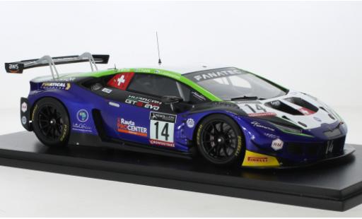 Diecast model cars Lamborghini Huracan GT3 Evo No.14 Emil Frey Racing 24h Spa 2022 1/43 Spark