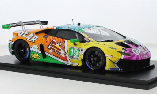 Diecast model cars Lamborghini Huracan GT3 Evo No.19 Gear Racing powered by GRT Grasser IMSA 24h Daytona 2020 1/43 Spark