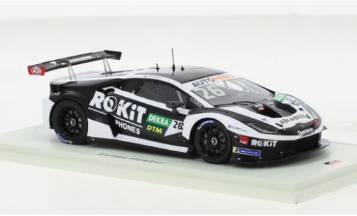 Diecast model cars Lamborghini Huracan GT3 Evo No.26 T3 Motorsport DTM 2021 1/43 Spark