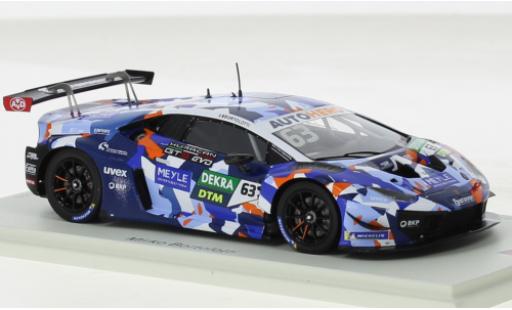 Diecast model cars Lamborghini Huracan GT3 Evo No.63 T3 Motorsport DTM Assen 2021 1/43 Spark