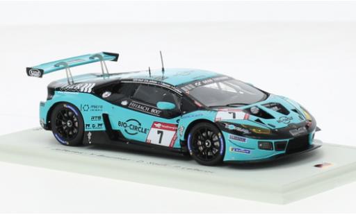 Diecast model cars Lamborghini Huracan GT3 Evo No.7 Konrad Motorsport 24h Nuerburgring 2023 1/43 Spark