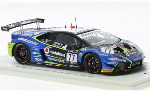 Diecast model cars Lamborghini Huracan GT3 Evo No.77 Barwell Motorsport 24h Spa 2021 1/43 Spark