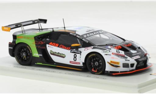 Diecast model cars Lamborghini Huracan GT3 Evo No.8 AGS Events 24h Spa 2022 1/43 Spark