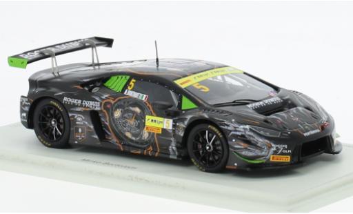 Diecast model cars Lamborghini Huracan GT3 No.5 FFF Racing Team by ACM FIA GT World Cup Macau 2017 1/43 Spark