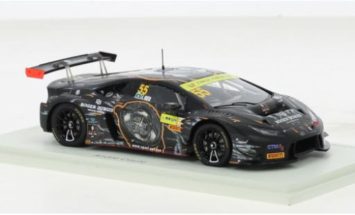 Diecast model cars Lamborghini Huracan GT3 No.55 FFF Racing Fia GT World Cup Macau 2016 1/43 Spark