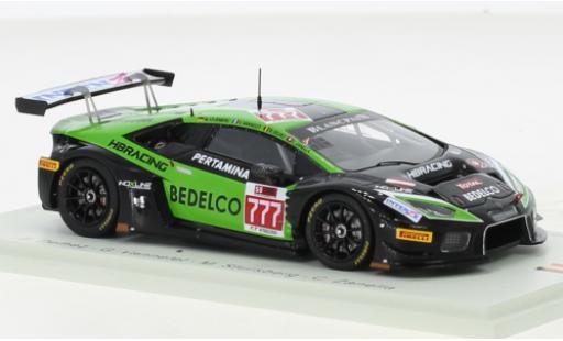Diecast model cars Lamborghini Huracan GT3 No.777 Team HB Racing 24h Spa 2017 1/43 Spark