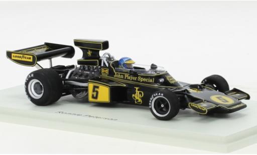 Diecast model cars Lotus 72 72E E No.5 John Player Special formula 1 GP USA 1975 1/43 Spark