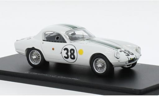 Diecast model cars Lotus Elite Le Mans RHD No.38 24h 1963 1/43 Spark