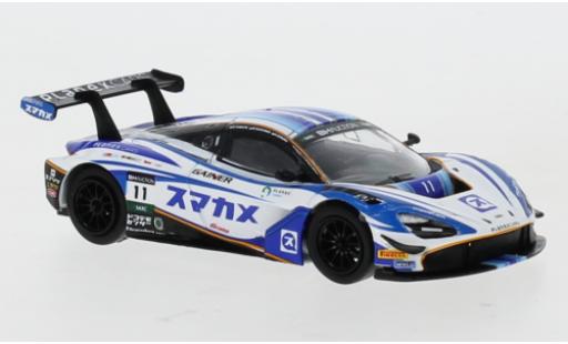 Diecast model cars McLaren 720 GT3 S No.11 Planex Smacam Racing 10H Suzuka 2019 1/64 Spark