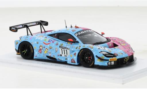 Diecast model cars McLaren 720 GT3 S No.111 JP Motorsport JP For Kids 1000km Paul Ricard 2022 1/43 Spark