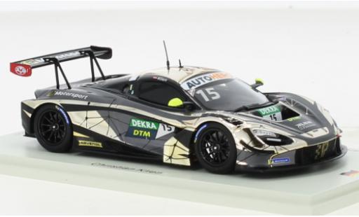 Diecast model cars McLaren 720 GT3 S No.15 JP Motorsport DTM 2021 1/43 Spark