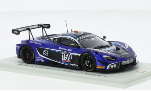 Diecast model cars McLaren 720 GT3 S No.159 garage 59 24h Spa 2022 1/43 Spark
