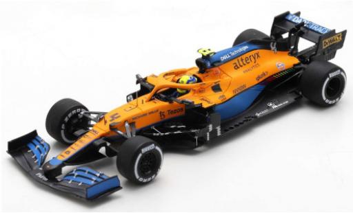 Diecast model cars McLaren F1 MCL35M No.4 Team formula 1 GP Italien 2021 1/43 Spark