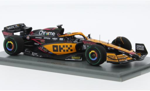 Diecast model cars McLaren F1 MCL36 No.3 Team formule 1 GP Singapur 2022 1/43 Spark