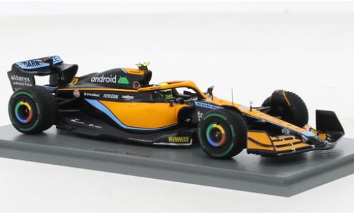 Diecast model cars McLaren F1 MCL36 No.4 Team formula 1 GP Emilia-Romagna 2022 1/43 Spark