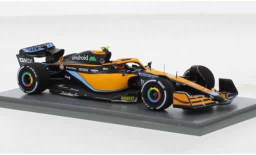 Diecast model cars McLaren F1 MCL36 No.4 Team formula 1 GP Miami 2022 1/43 Spark
