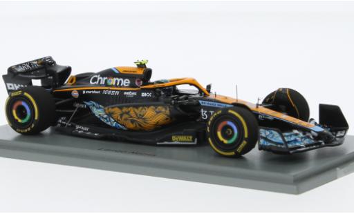 Diecast model cars McLaren F1 MCL36 No.4 Team formule 1 GP Abu Dhabi 2022 1/43 Spark