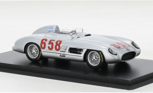 Diecast model cars Mercedes 300 Base SLR No.658 Mille Miglia 1955 1/43 Spark