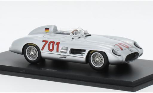 Diecast model cars Mercedes 300 Base SLR No.701 Mille Miglia 1955 1/43 Spark