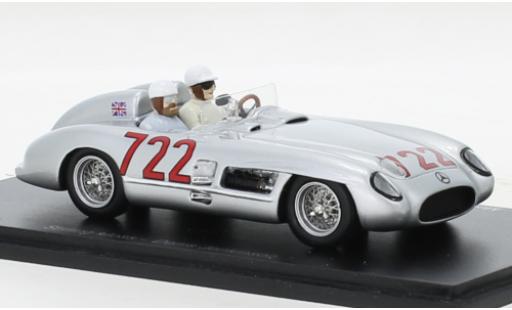 Diecast model cars Mercedes 300 Base SLR No.722 Mille Miglia 1955 1/43 Spark