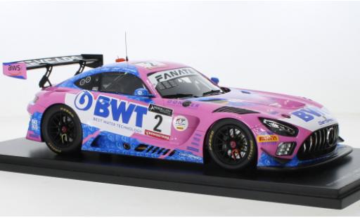 Diecast model cars Mercedes AMG GT GT3 3 No.2 Team GetSpeed BWT 24h Spa 2022 1/43 Spark