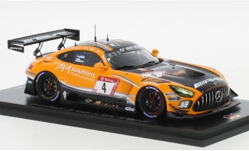 Diecast model cars Mercedes AMG GT GT3 3 No.4 AMG Team HRT 24h N&Atilde;&frac14;rburgring 2020 1/43 Spark