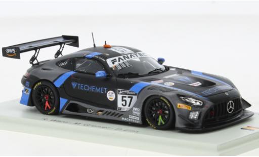 Diecast model cars Mercedes AMG GT GT3 3 No.57 Winward Racing 24h Spa 2021 1/43 Spark