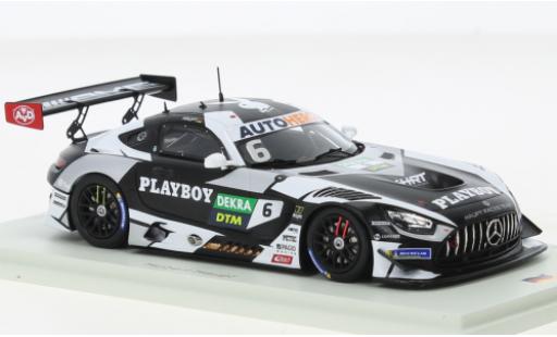 Diecast model cars Mercedes AMG GT GT3 3 No.6 AMG Team HRT Playboy DTM N&Atilde;&frac14;rburgring 2021 1/43 Spark