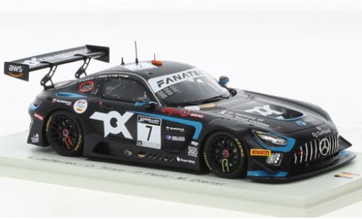 Diecast model cars Mercedes AMG GT GT3 3 No.7 Toksport WRT 24h Spa 2021 1/18 Spark
