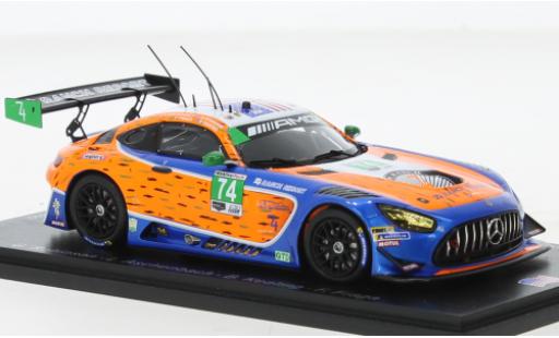 Diecast model cars Mercedes AMG GT GT3 3 No.74 Riley Motorsports IMSA 24h Daytona 2020 1/43 Spark