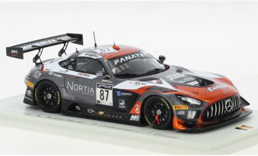 Diecast model cars Mercedes AMG GT GT3 3 No.87 AKKA ASP 24h Spa 2021 1/43 Spark