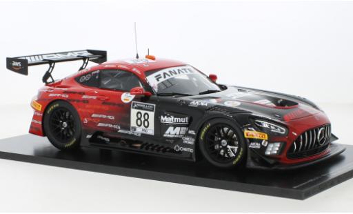 Diecast model cars Mercedes AMG GT GT3 3 No.88 AKKA ASP 24h Spa 2021 1/18 Spark