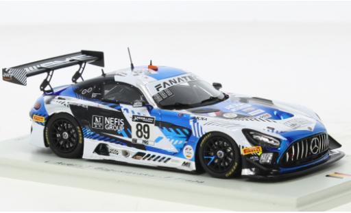 Diecast model cars Mercedes AMG GT GT3 3 No.89 AKKA ASP 24h Spa 2021 1/43 Spark