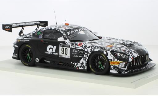 Diecast model cars Mercedes AMG GT GT3 3 No.90 Madpanda Motorsport 24h Spa 2021 1/43 Spark