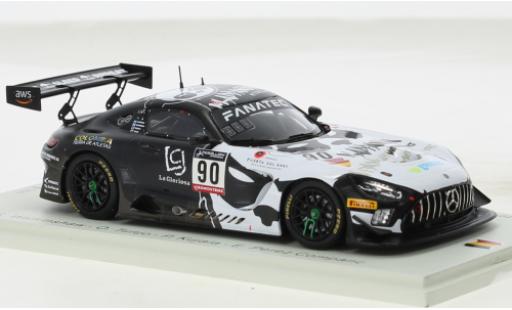 Diecast model cars Mercedes AMG GT GT3 3 No.90 Madpanda Motorsport 24h Spa 2022 1/43 Spark