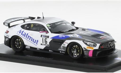 Diecast model cars Mercedes AMG GT GT4 4 No.16 AKKA ASP FFSA 2021 1/43 Spark