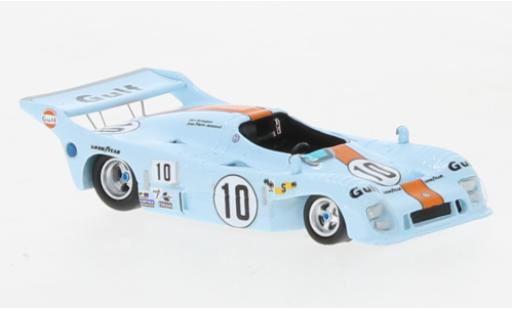 Diecast model cars Mirage GR8 Le Mans RHD No.10 Gulf 24h 1975 1/87 Spark