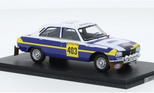 Diecast model cars Peugeot 504 Rallye No.403 Rally Codasur 1979 1/43 Spark