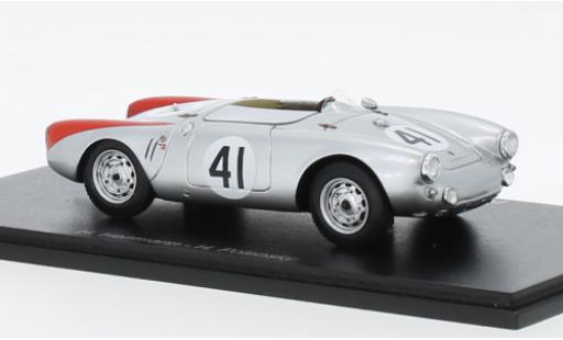 Diecast model cars Porsche 550 1954 No.41 24h Le Mans 1/43 Spark