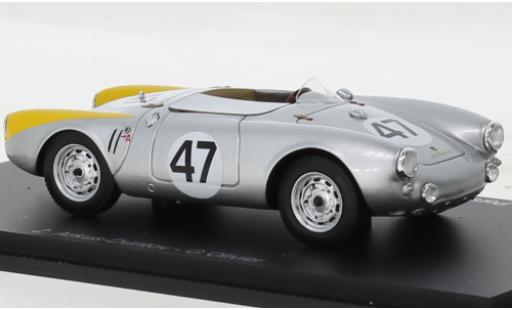 Diecast model cars Porsche 550 1954 No.47 24h Le Mans 1/43 Spark